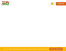 Tablet Screenshot of campingzoo.it